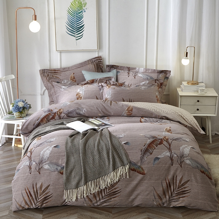 91家纺网 家纺一手货源 找家纺 （总）威克凯丽 2024新款全棉生态磨毛四件套