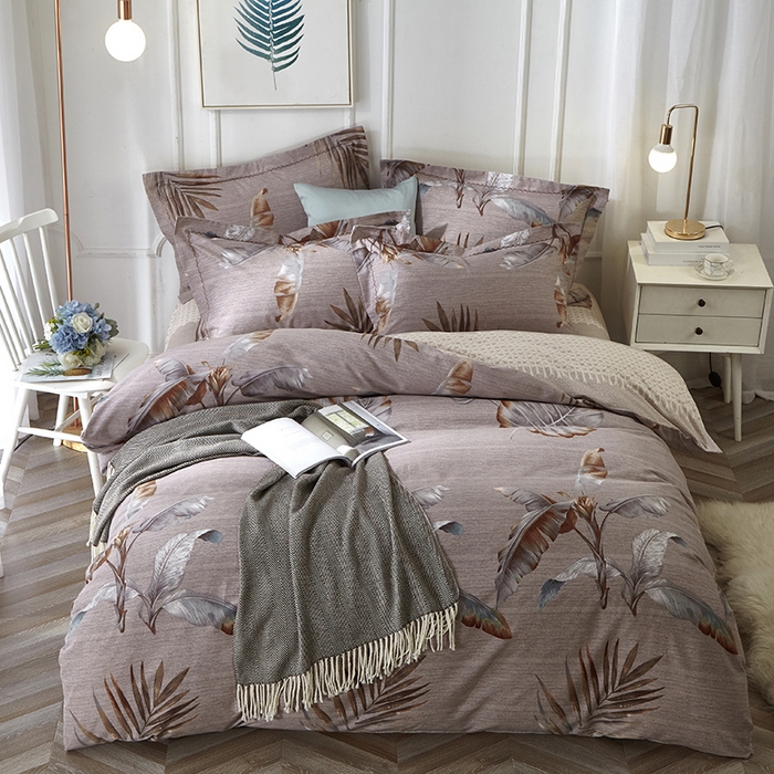 91家纺网 家纺一手货源 找家纺 （总）威克凯丽 2024新款全棉生态磨毛四件套