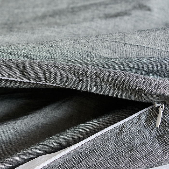 91家纺网 家纺一手货源 找家纺 猪先生2025新款全棉水洗棉旅行隔脏睡袋 灰色