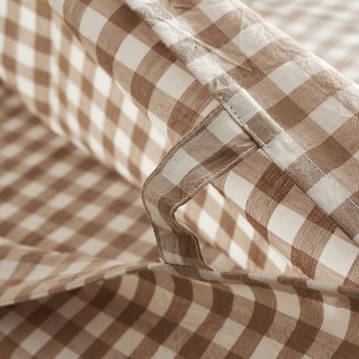 91家纺网 家纺一手货源 找家纺 猪先生2025新款全棉水洗棉旅行隔脏睡袋 米小格