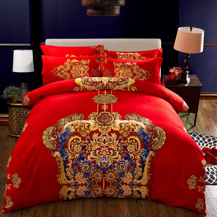 91家纺网 家纺一手货源 找家纺 （总）威克凯丽 2024新款全棉生态磨毛四件套 二