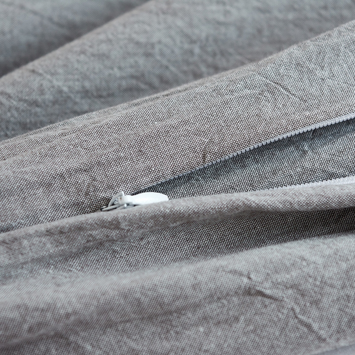 91家纺网 家纺一手货源 找家纺 猪先生2025新款全棉水洗棉旅行隔脏睡袋 浅灰