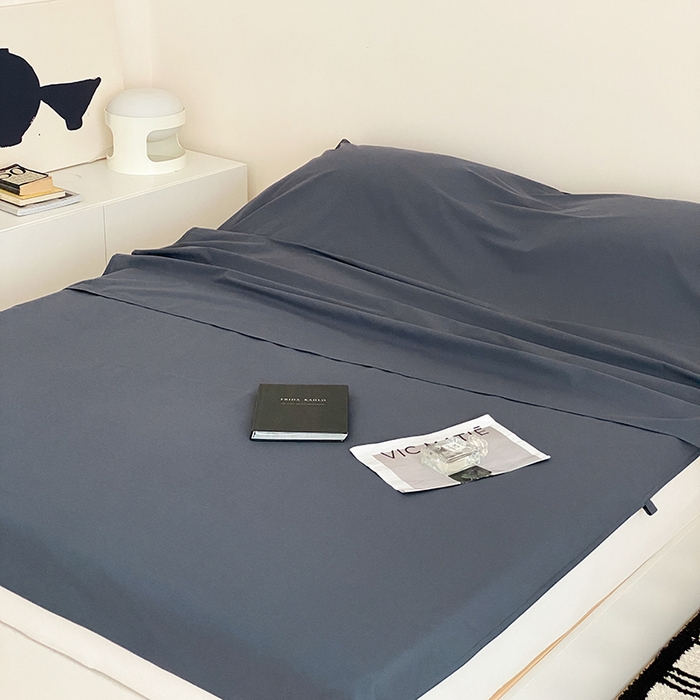 91家纺网 家纺一手货源 找家纺 猪先生2025新款全棉水洗棉旅行隔脏睡袋 藏青