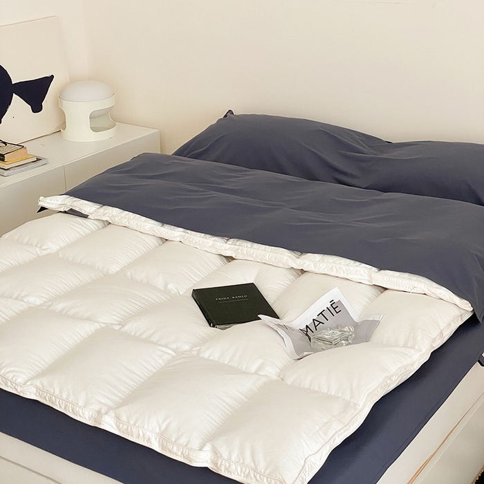 91家纺网 家纺一手货源 找家纺 猪先生2025新款全棉水洗棉旅行隔脏睡袋 藏青