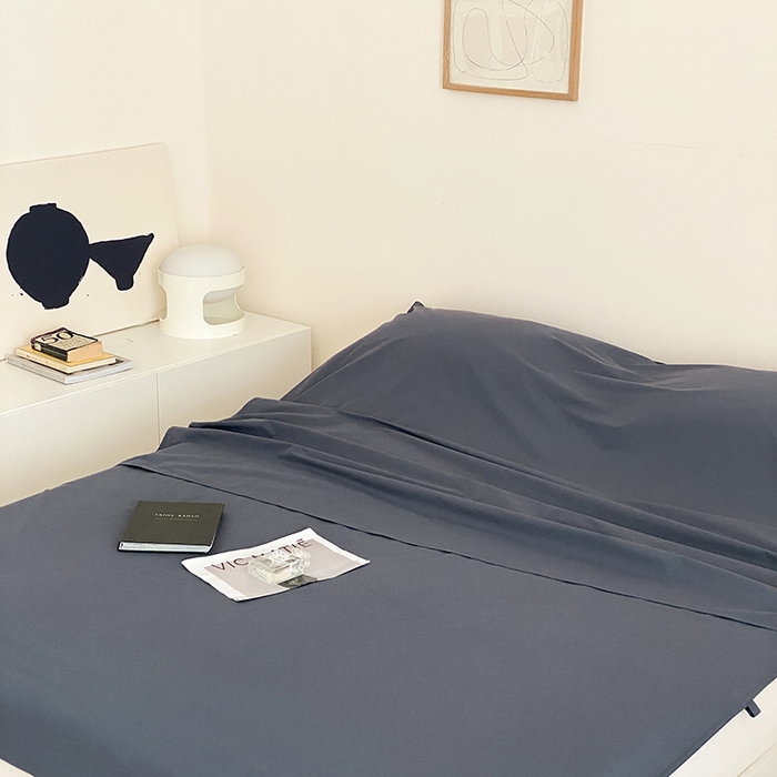 91家纺网 家纺一手货源 找家纺 猪先生2025新款全棉水洗棉旅行隔脏睡袋 藏青