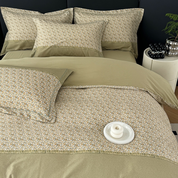 91家纺网 家纺一手货源 找家纺 （总）艾迪尚家纺 2025新款云感超柔全棉磨毛印花四件套系列