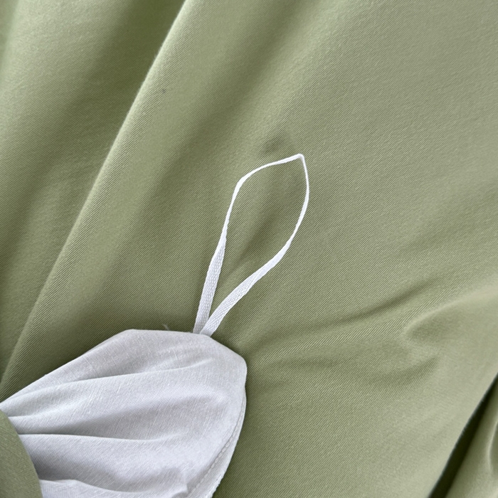 91家纺网 家纺一手货源 找家纺 艾迪尚家纺 2025新款云感超柔全棉磨毛印花单品床单系列 芳菲-绿