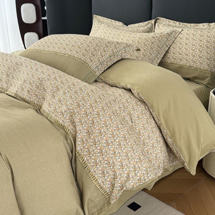 91家纺网 家纺一手货源 找家纺 （总）艾迪尚家纺 2025新款云感超柔全棉磨毛印花单品被套系列