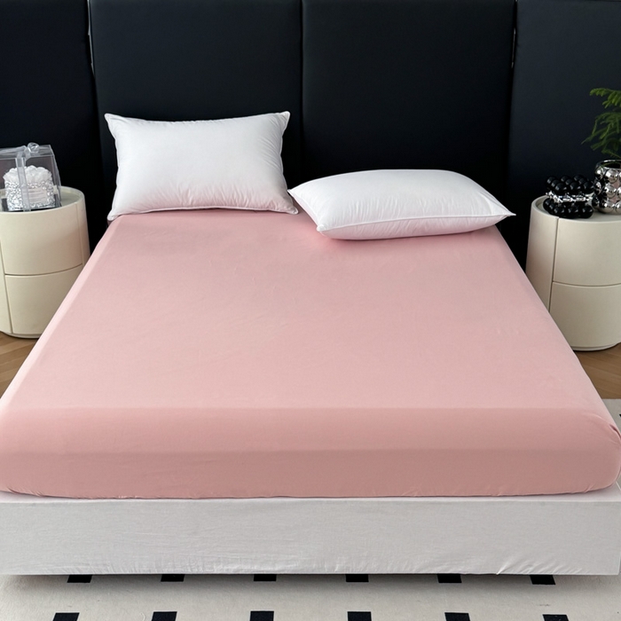 91家纺网 家纺一手货源 找家纺 艾迪尚家纺 2025新款云感超柔全棉磨毛印花单品枕套系列 夕月-粉