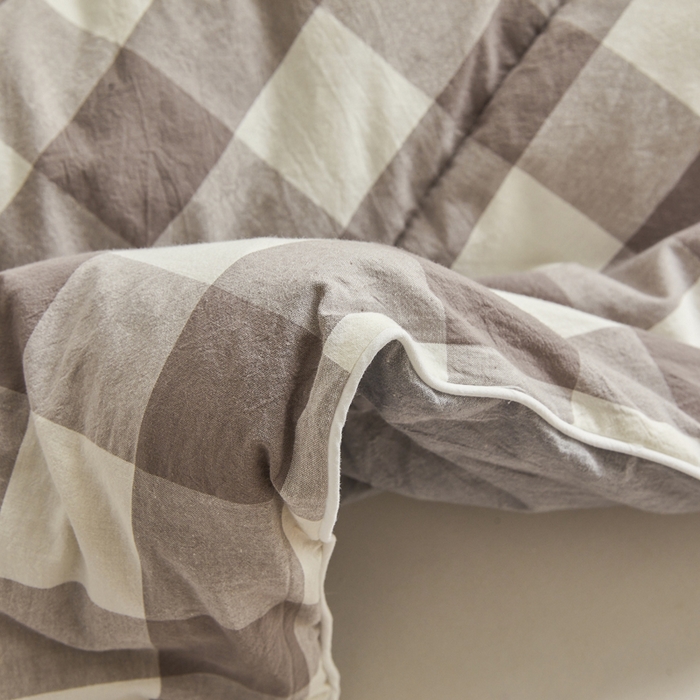 91家纺网 家纺一手货源 找家纺 梦初语2025新款棉花被新疆棉花被棉絮春秋被冬被学生单人宿舍棉被褥被子被芯四季  灰中格