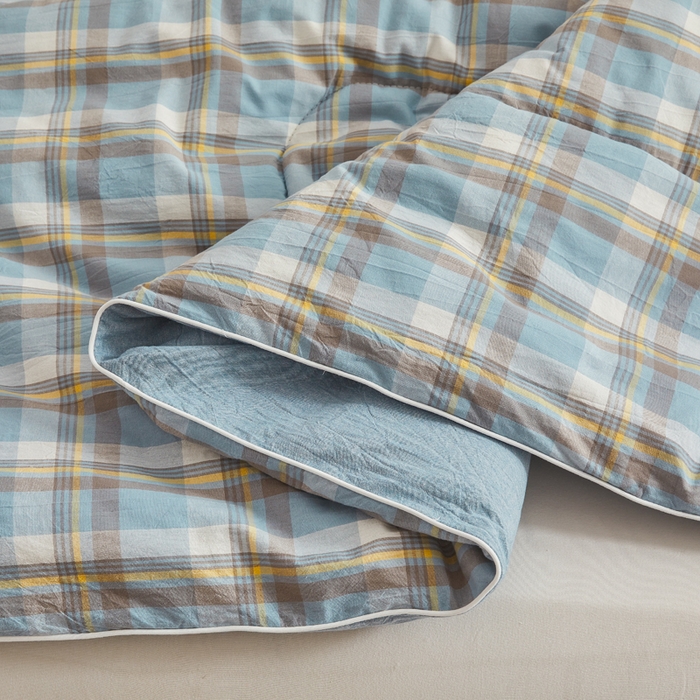 91家纺网 家纺一手货源 找家纺 梦初语2025新款棉花被新疆棉花被棉絮春秋被冬被学生单人宿舍棉被褥被子被芯四季  绅士格