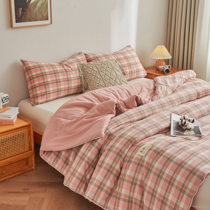 91家纺网 家纺一手货源 找家纺 梦初语2025新款棉花被新疆棉花被棉絮春秋被冬被学生单人宿舍棉被褥被子被芯四季  温馨格