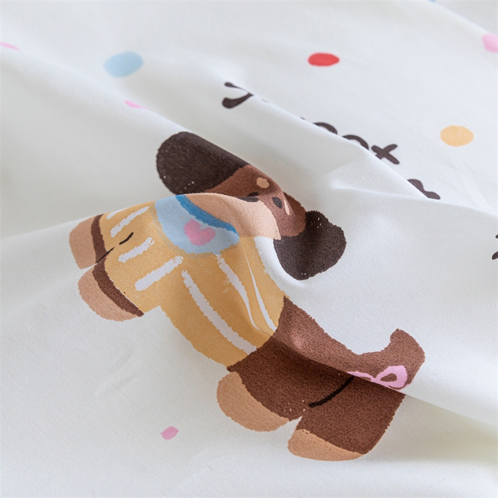 91家纺网 家纺一手货源 找家纺 红馆 2025新款开学季三件套学生上下铺 芙芙小狗