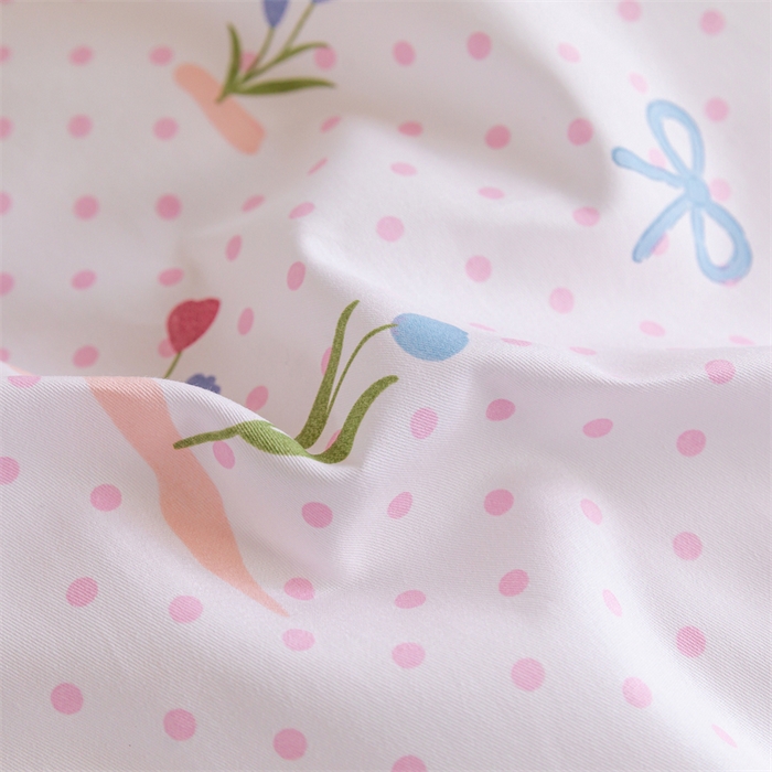 91家纺网 家纺一手货源 找家纺 红馆 2025新款开学季三件套学生上下铺 觅香少女