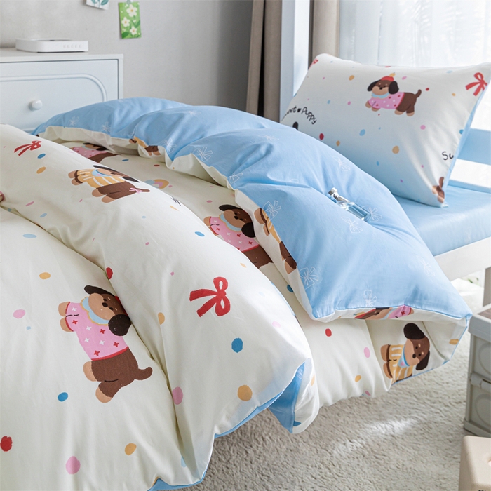 91家纺网 家纺一手货源 找家纺 （总）红馆 2025新款开学季三件套学生上下铺