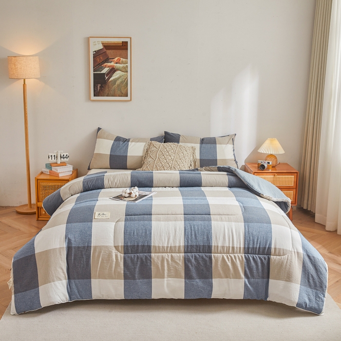 91家纺网 家纺一手货源 找家纺 （总）梦初语2025新款棉花被新疆棉花被棉絮春秋被冬被学生单人宿舍棉被褥被子被芯四季 