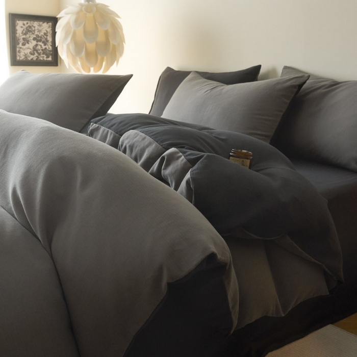 91家纺网 家纺一手货源 找家纺 （总）ab家纺 2025新款全棉纯棉磨毛提花四件套