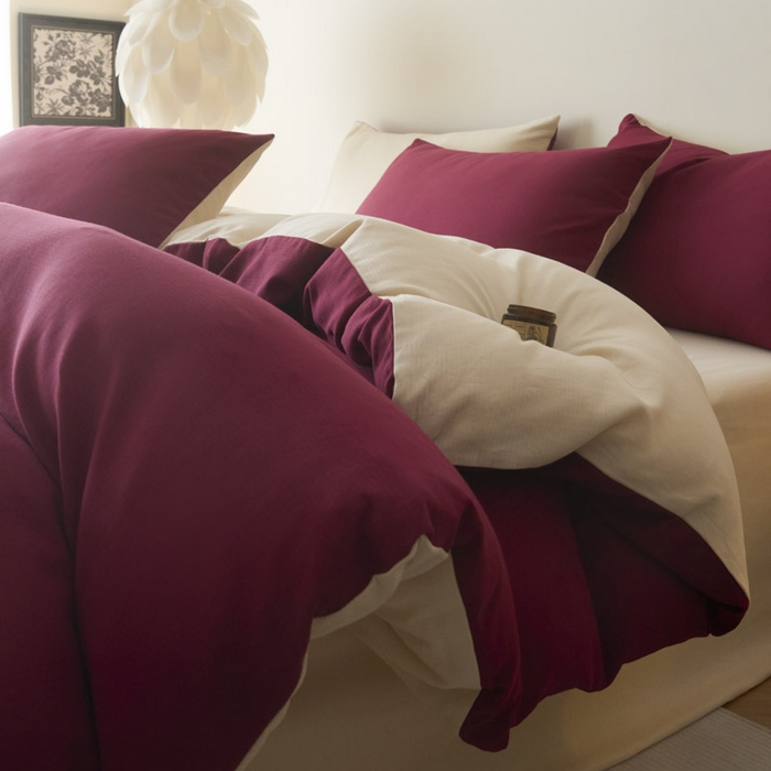 91家纺网 家纺一手货源 找家纺 （总）ab家纺 2025新款全棉纯棉磨毛提花四件套