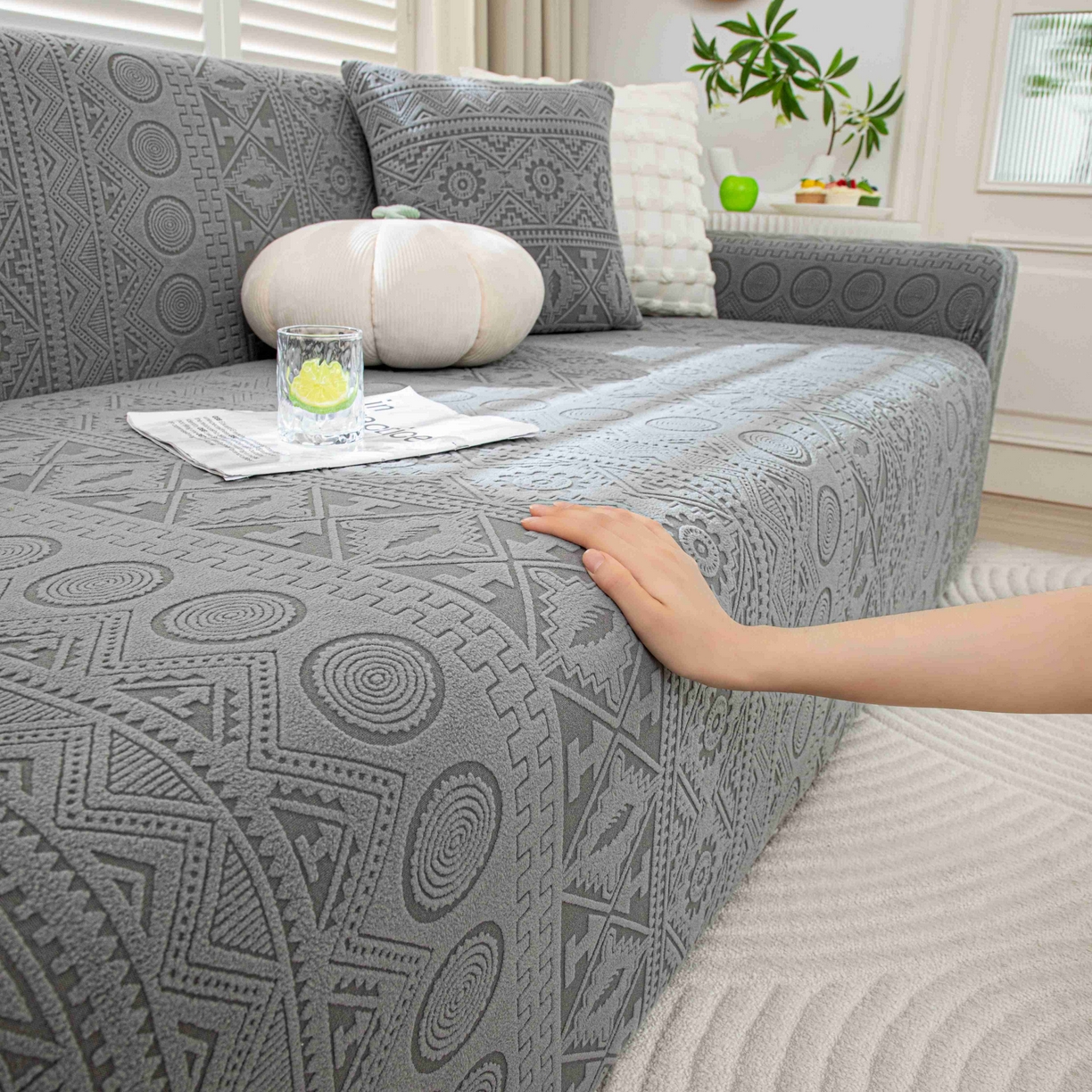 91家纺网 家纺一手货源 找家纺 （总）沐沐家纺 2026新款波西米亚沙发套