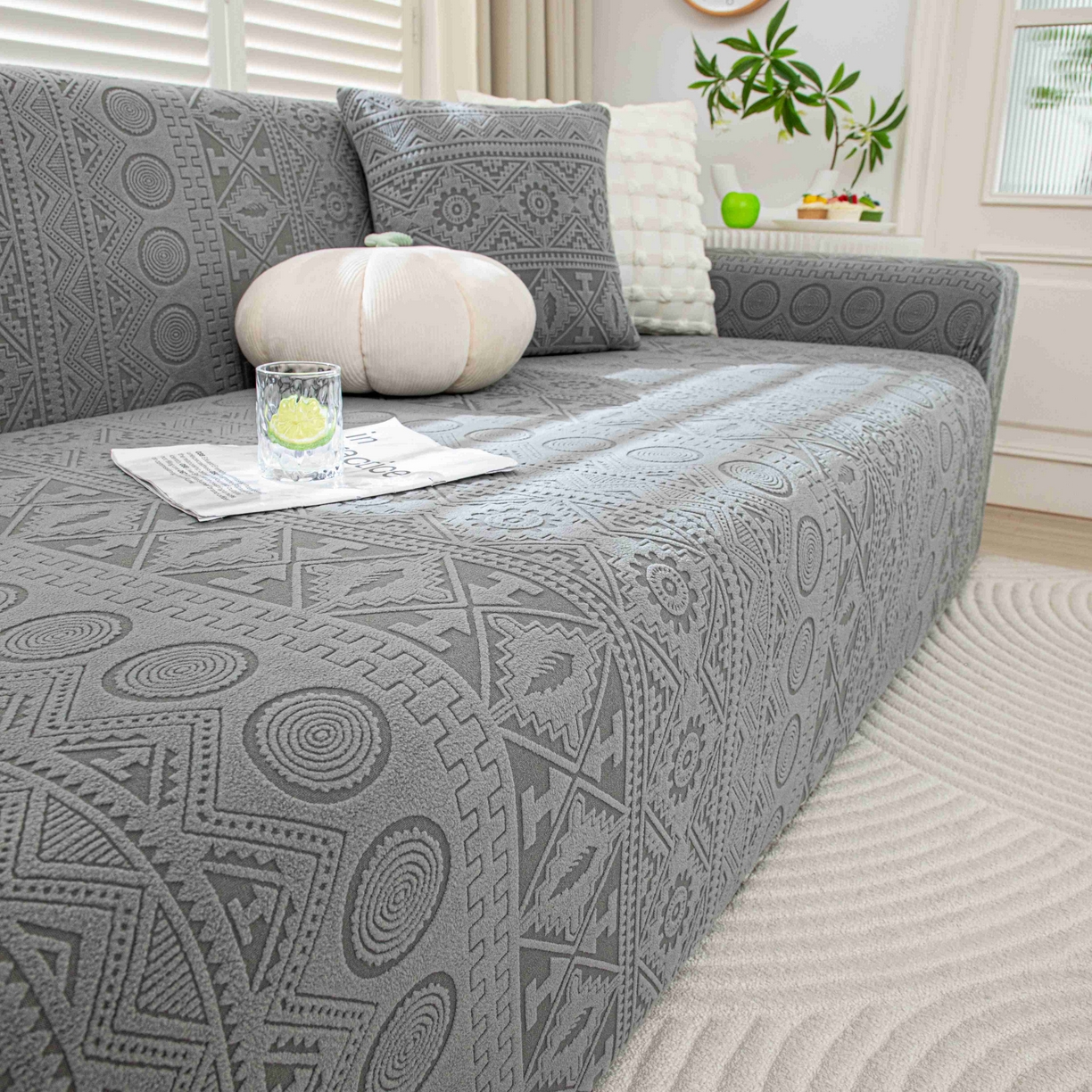 91家纺网 家纺一手货源 找家纺 （总）沐沐家纺 2026新款波西米亚沙发套