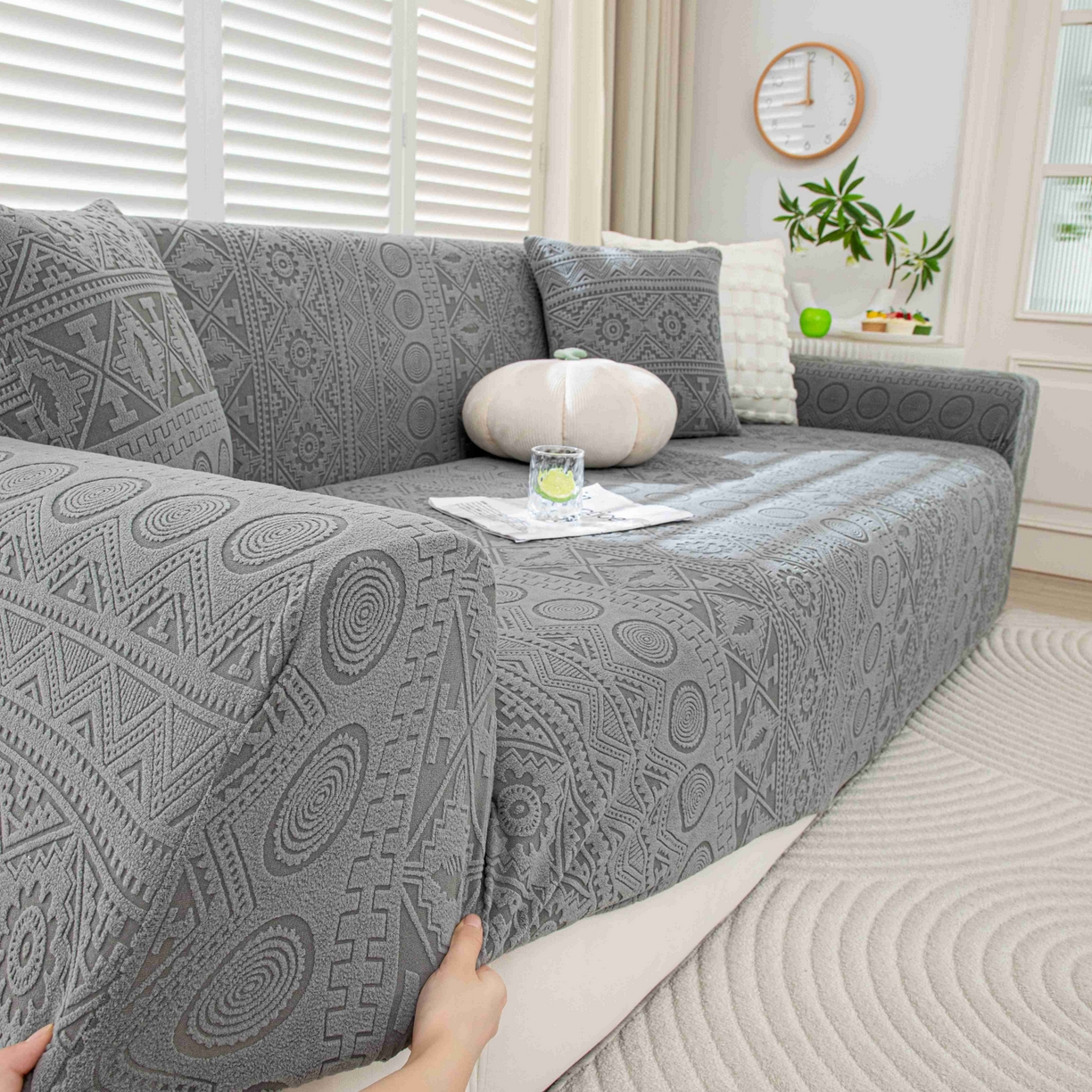 91家纺网 家纺一手货源 找家纺 （总）沐沐家纺 2026新款波西米亚沙发套