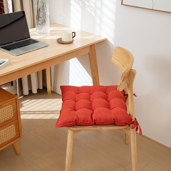 91家纺网 家纺一手货源 找家纺 （总）沐沐家纺 2026新款棉麻竹节椅子垫