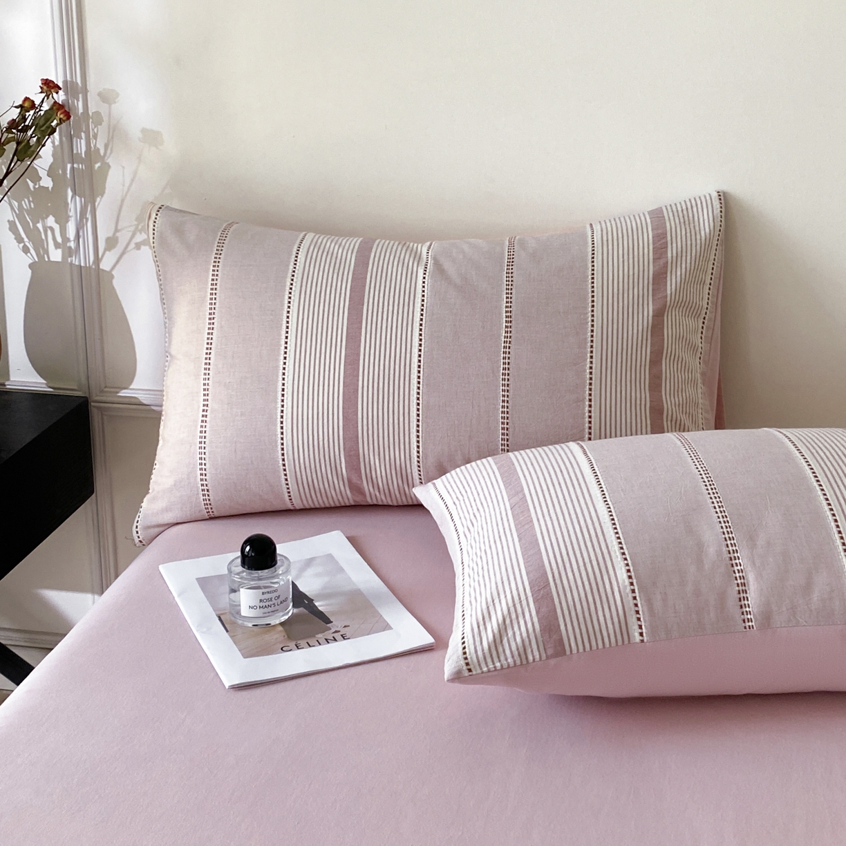 91家纺网 家纺一手货源 找家纺 （总）ab家纺 2025新款全棉色织提花四件套