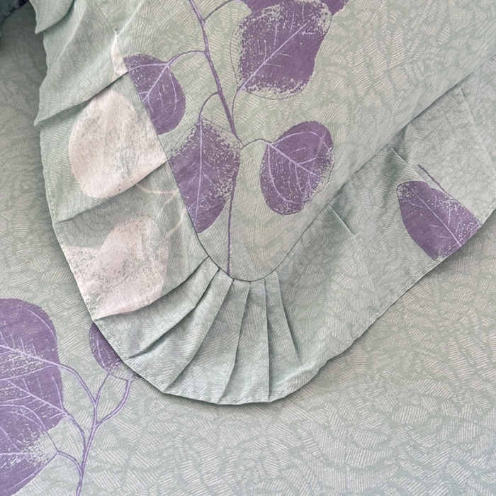 91家纺网 家纺一手货源 找家纺 美达家纺 2025新款全棉纯棉蕾丝小花边单层床裙四件套 瑶芳