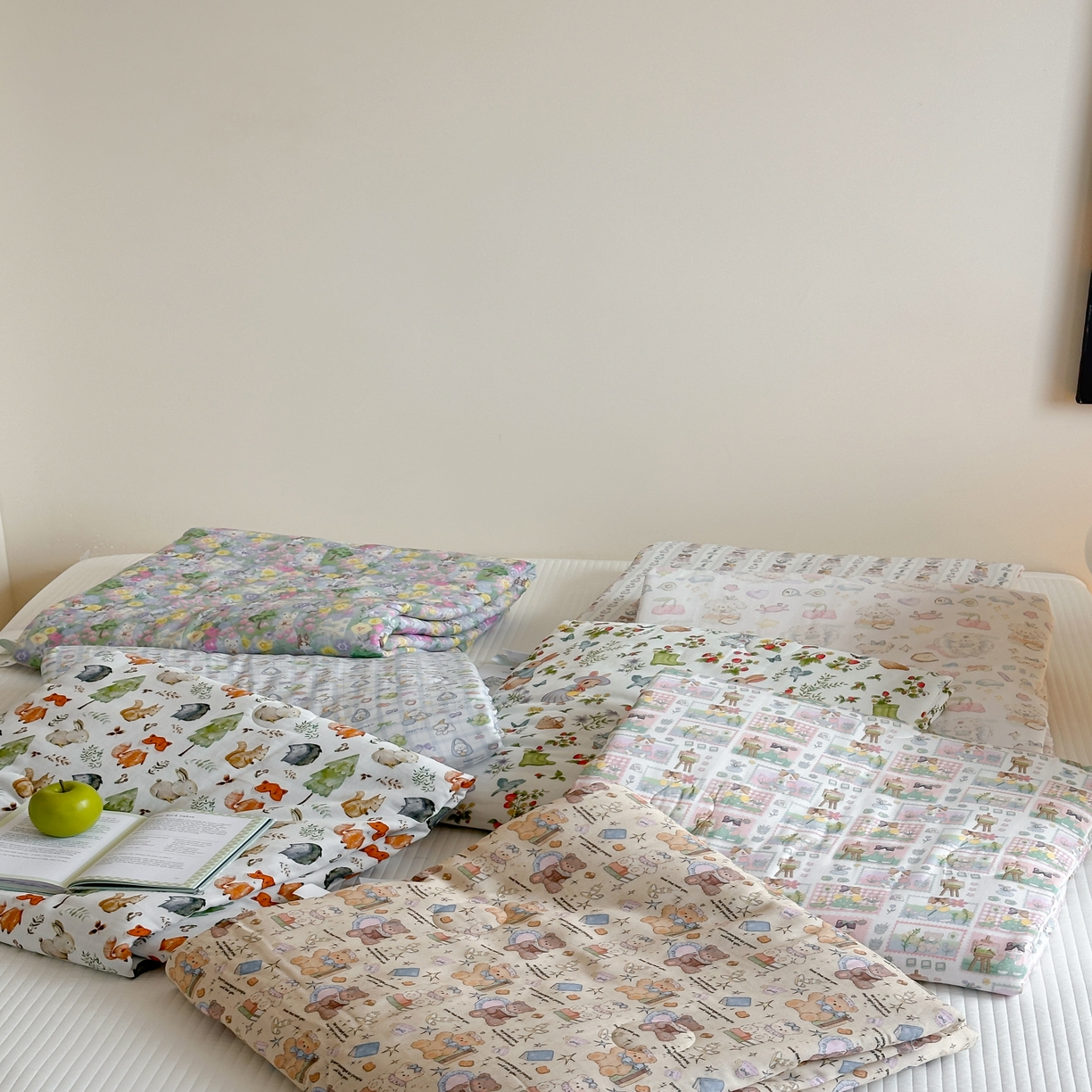 91家纺网 家纺一手货源 找家纺 （总）月夏 2025新款卡通夏被