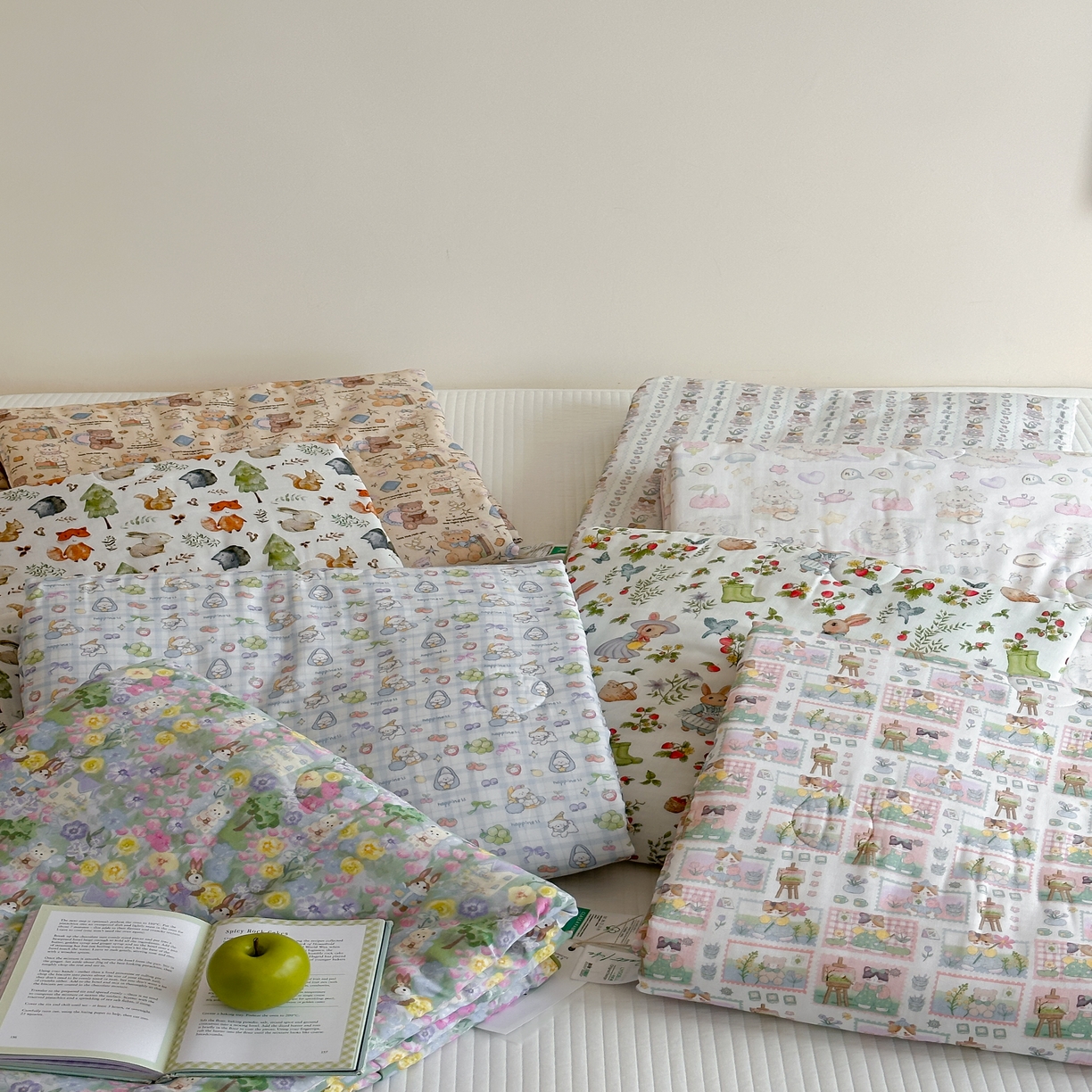 91家纺网 家纺一手货源 找家纺 （总）月夏 2025新款卡通夏被