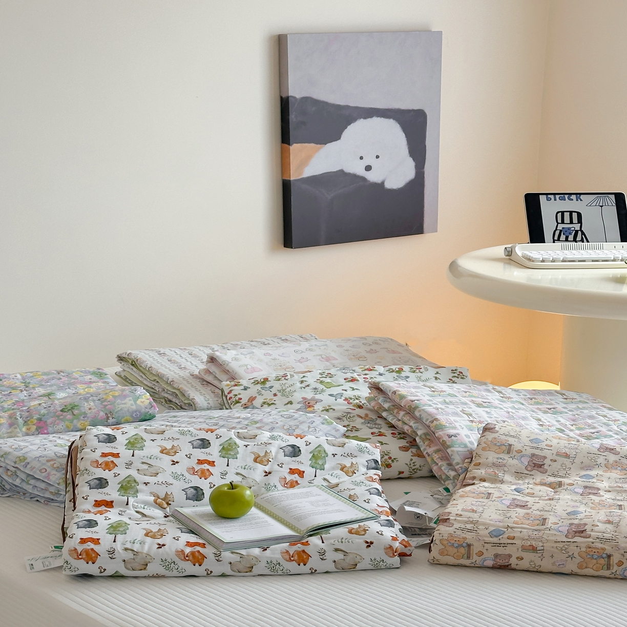 91家纺网 家纺一手货源 找家纺 （总）月夏 2025新款卡通夏被