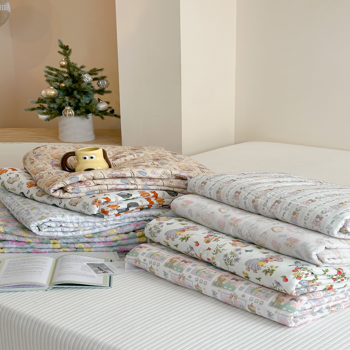 91家纺网 家纺一手货源 找家纺 （总）月夏 2025新款卡通夏被