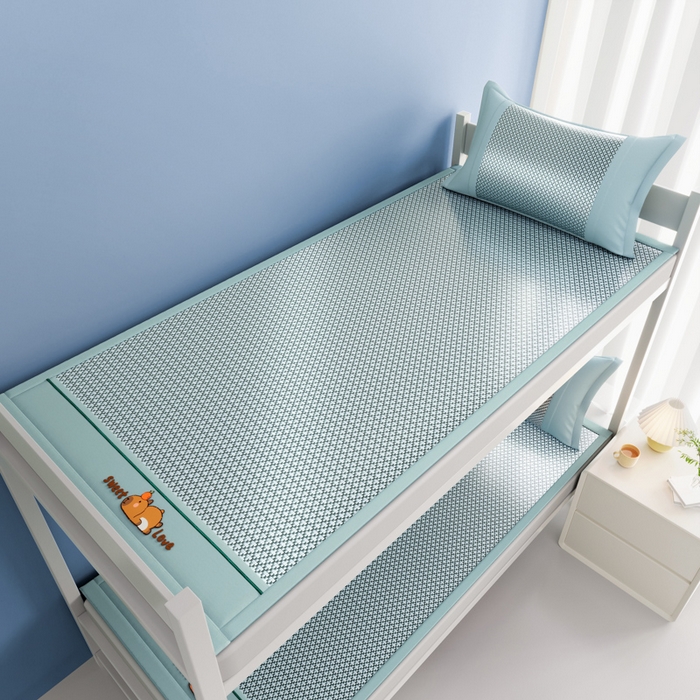 91家纺网 家纺一手货源 找家纺 （总）卡派 2025新款卡皮巴拉 冰藤席-单人床款