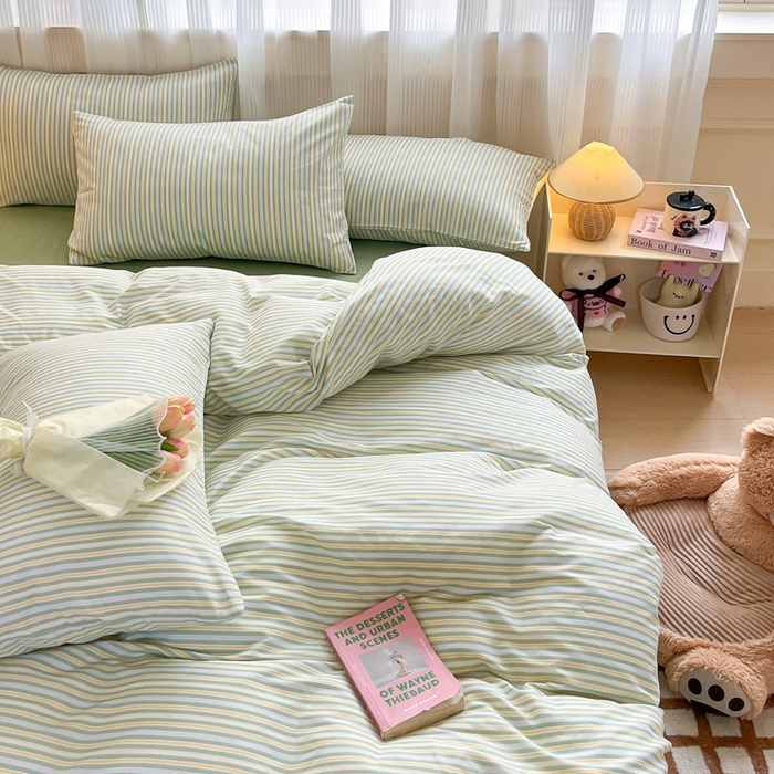 91家纺网 家纺一手货源 找家纺 （总）雅居纺家纺 2025春夏新款全棉纯棉印花四件套