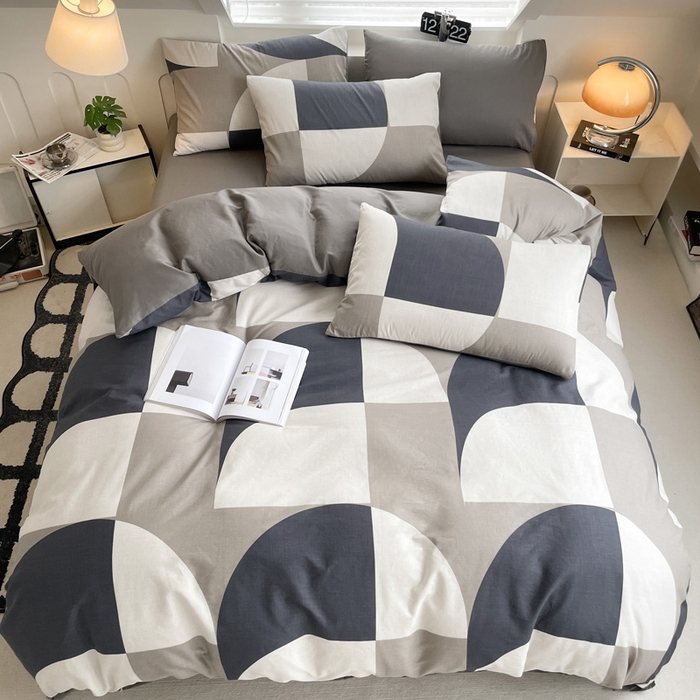 91家纺网 家纺一手货源 找家纺 （总）雅居纺家纺 2025春夏新款全棉纯棉印花四件套