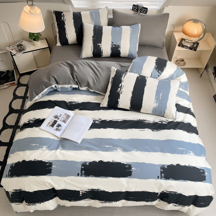 91家纺网 家纺一手货源 找家纺 （总）雅居纺家纺 2025春夏新款全棉纯棉印花四件套