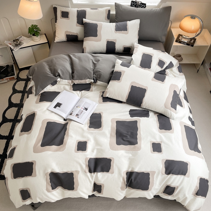 91家纺网 家纺一手货源 找家纺 （总）雅居纺家纺 2025春夏新款全棉纯棉印花四件套