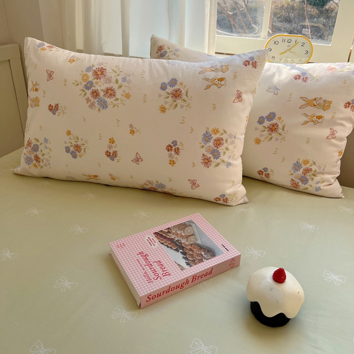 91家纺网 家纺一手货源 找家纺 雅居纺家纺 2025春夏新款全棉纯棉印花四件套 旷野气息