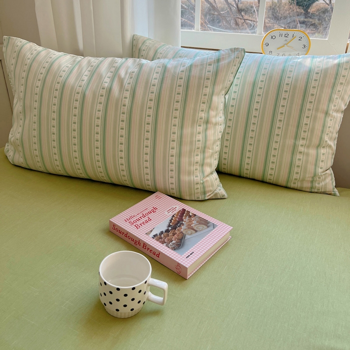 91家纺网 家纺一手货源 找家纺 雅居纺家纺 2025春夏新款全棉纯棉印花四件套 温婉