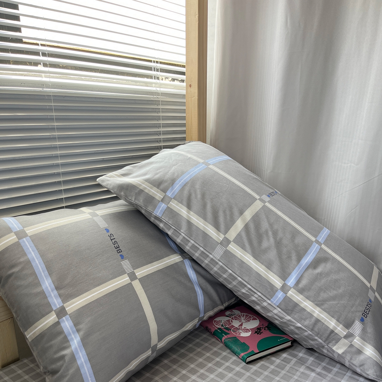 91家纺网 家纺一手货源 找家纺 云梦2025新款全棉印花学生宿舍套件 游戏IP