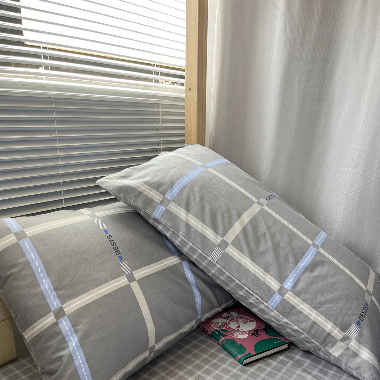 91家纺网 家纺一手货源 找家纺 云梦2025新款全棉印花学生宿舍套件 游戏IP