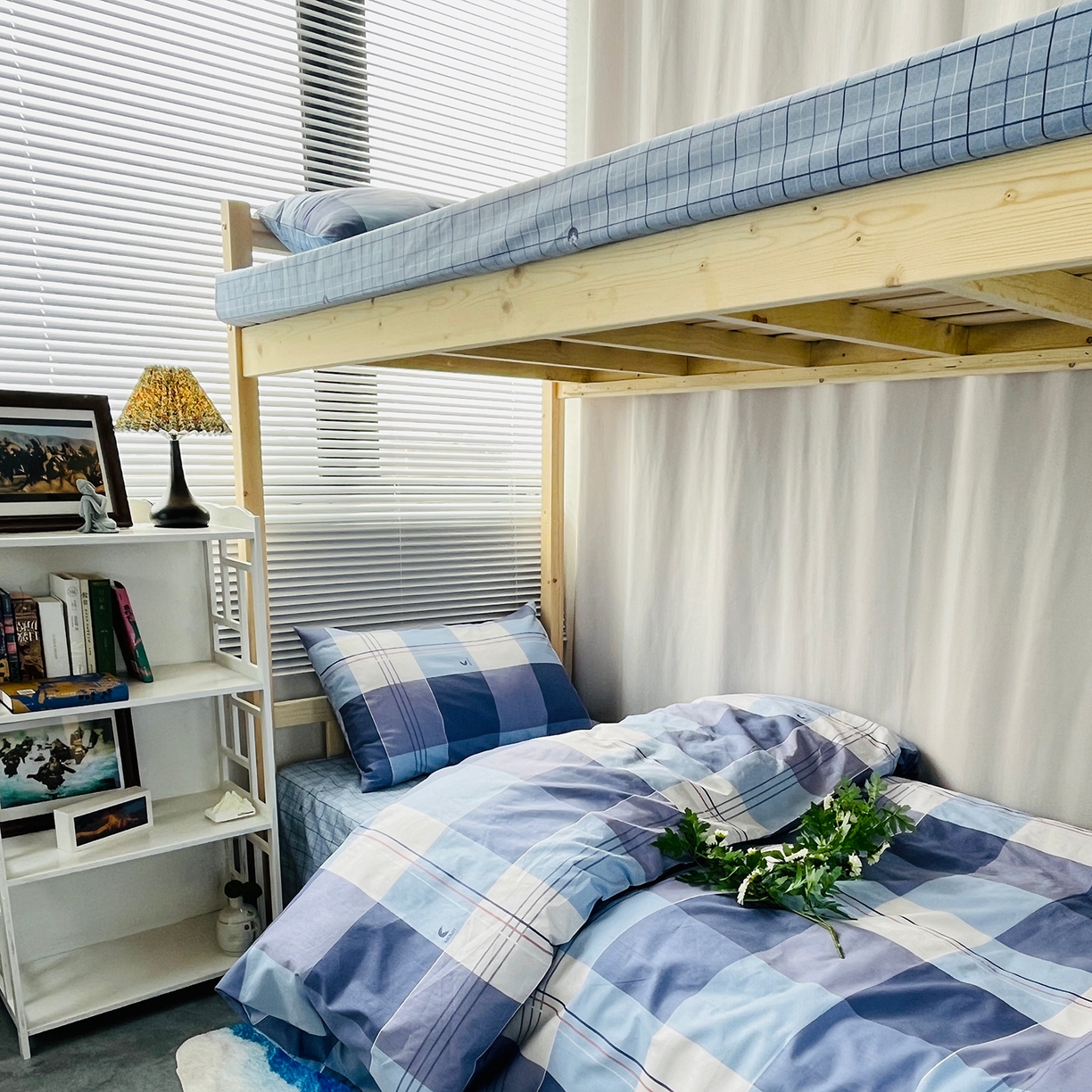 91家纺网 家纺一手货源 找家纺 （总）云梦13372全棉学生宿舍纯棉三六件套全棉三件套源头工厂常年有货 学分补给战