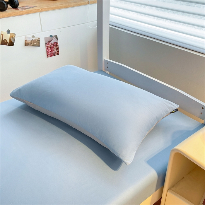 91家纺网 家纺一手货源 找家纺 （总）澳梵家居 2025春夏新款13372全棉纯棉学生宿舍上下铺三件套床笠款