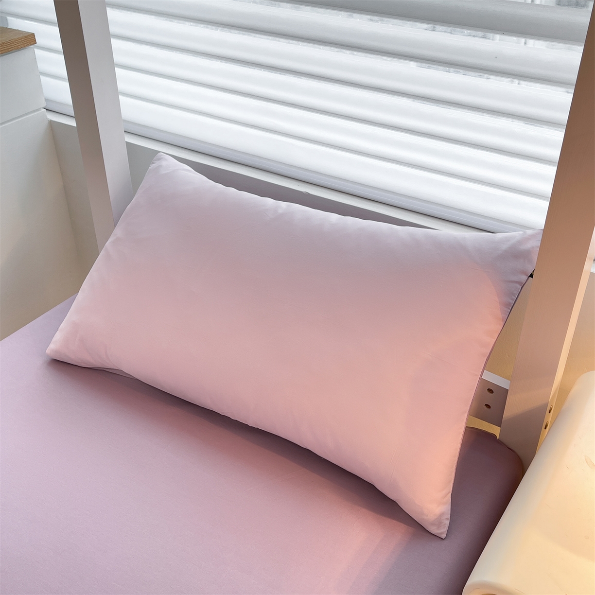 91家纺网 家纺一手货源 找家纺 （总）澳梵家居 2025春夏新款13372全棉纯棉学生宿舍上下铺单床笠床笠单件