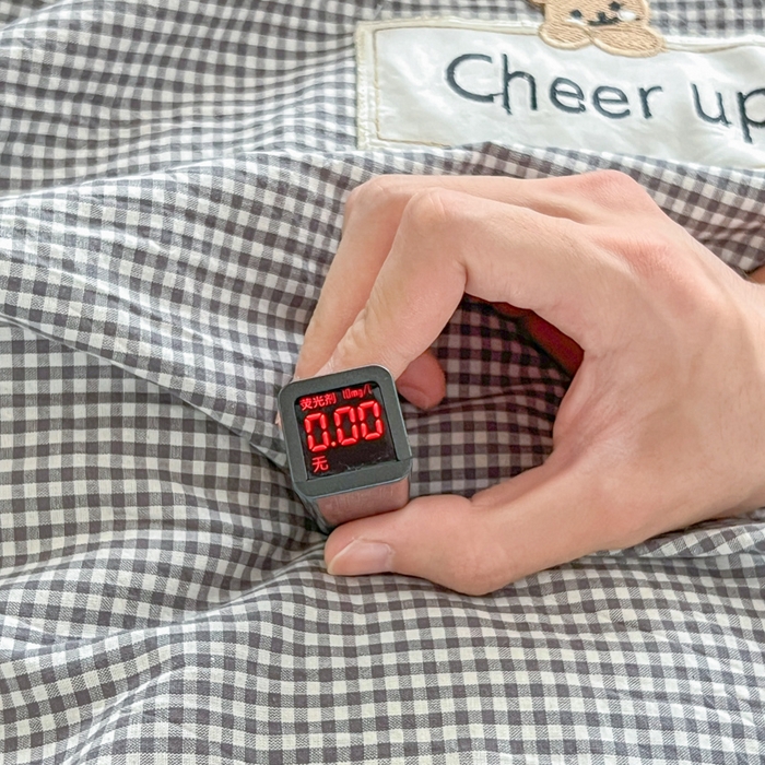 91家纺网 家纺一手货源 找家纺 佳笠家居 2025新款kimi熊系列A类宿舍全棉纯棉色织水洗棉床笠单床笠床笠单件 灰小格