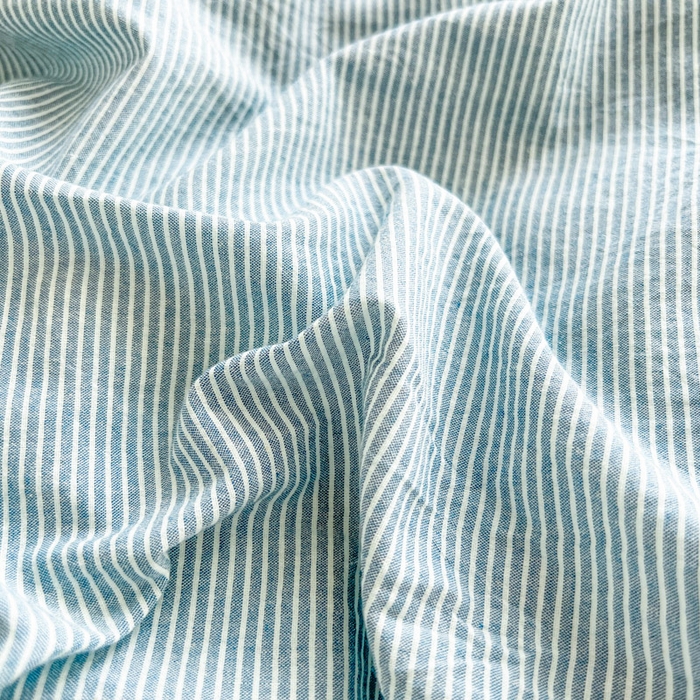 91家纺网 家纺一手货源 找家纺 佳笠家居 2025新款kimi熊系列A类宿舍全棉纯棉色织水洗棉床笠单床笠床笠单件 丈兰小条