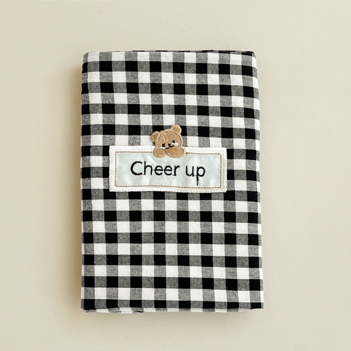 91家纺网 家纺一手货源 找家纺 （总）佳笠家居 2025新款kimi熊系列A类宿舍全棉纯棉色织水洗棉被套单被套被套单件