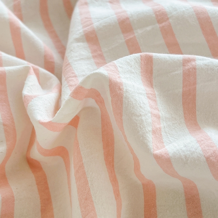 91家纺网 家纺一手货源 找家纺 佳笠家居 2025新款kimi熊系列A类宿舍全棉纯棉色织水洗棉被套单被套被套单件 幽径-粉