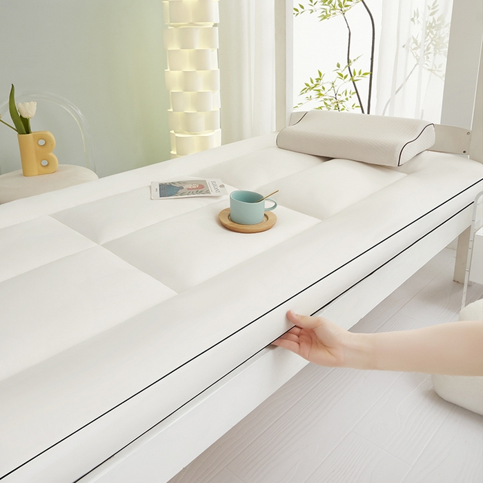 91家纺网 家纺一手货源 找家纺 恒科家纺 2025新款学生季床垫学生宿舍床褥子垫被软垫棉絮垫子 山峰白