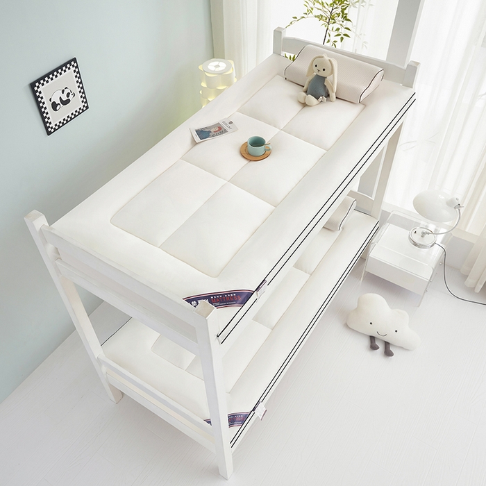 91家纺网 家纺一手货源 找家纺 恒科家纺 2025新款学生季床垫学生宿舍床褥子垫被软垫棉絮垫子 山峰白